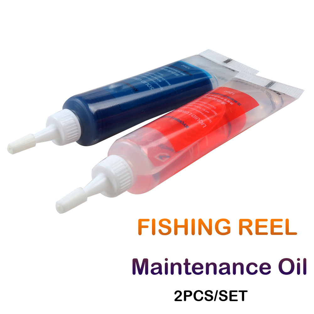 Reel Oil - 2 Buah Gulungan Pancing Pemeliharaan Minyak