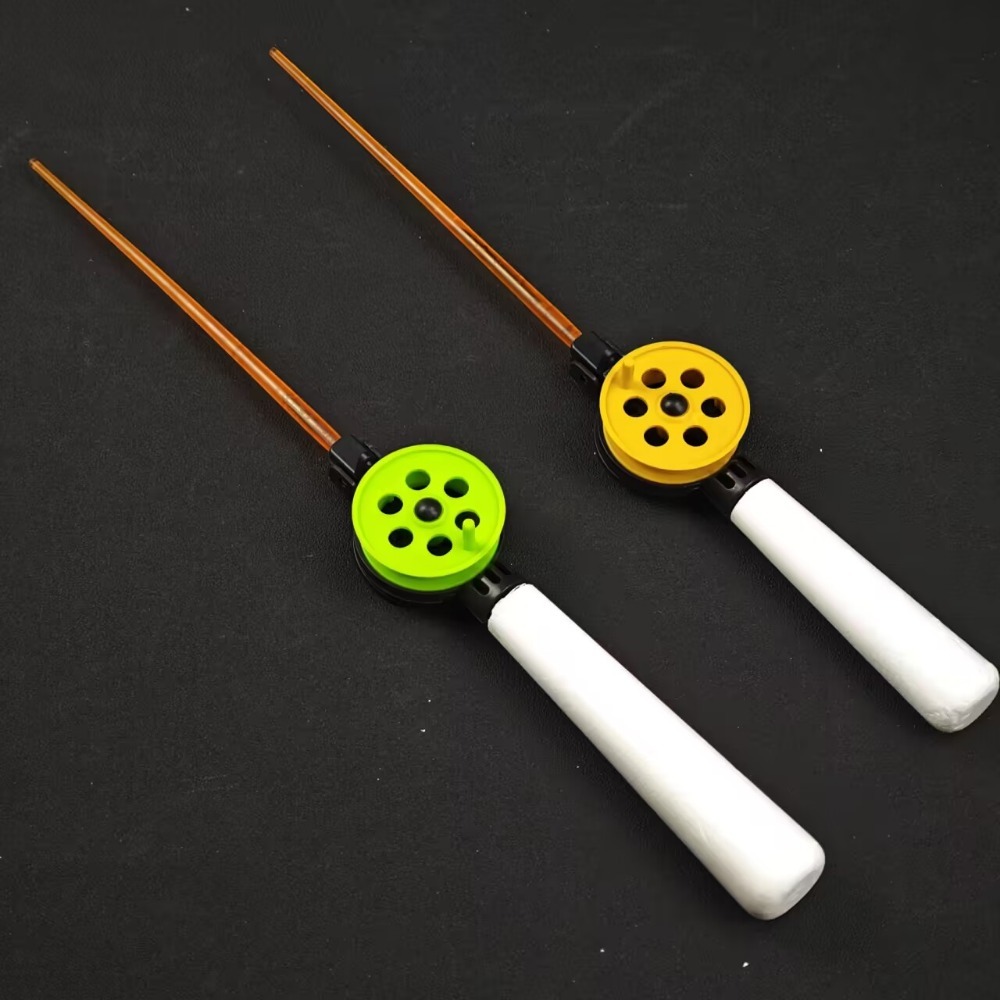 1 Buah Joran Pancing Es Mini d - Ice Fishing Reel ulasan dan harga