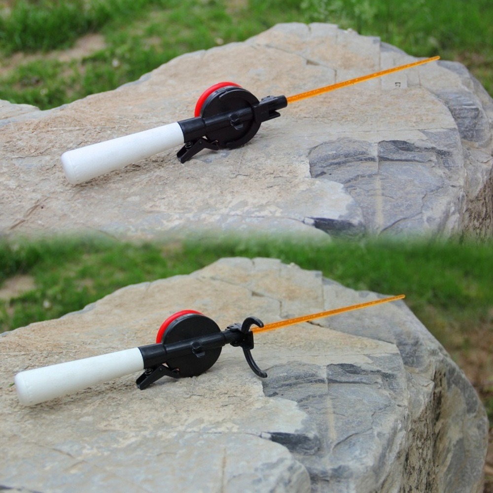 1 Buah Joran Pancing Es Mini d - Ice Fishing Reel ulasan dan harga