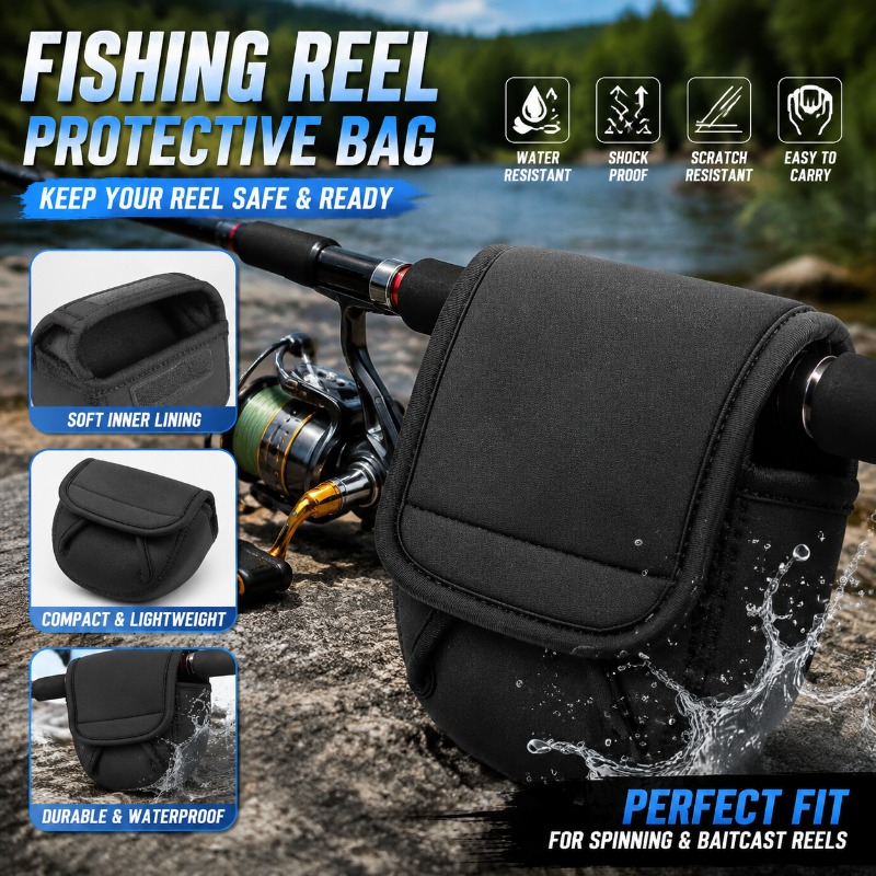 Tas Pelindung Reel Pancing, Ka - Reel Cover ulasan dan harga