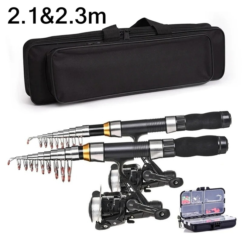 BRAVMAK 2.1/ 2.3 m Joran Panci - Reel Bag ulasan dan harga